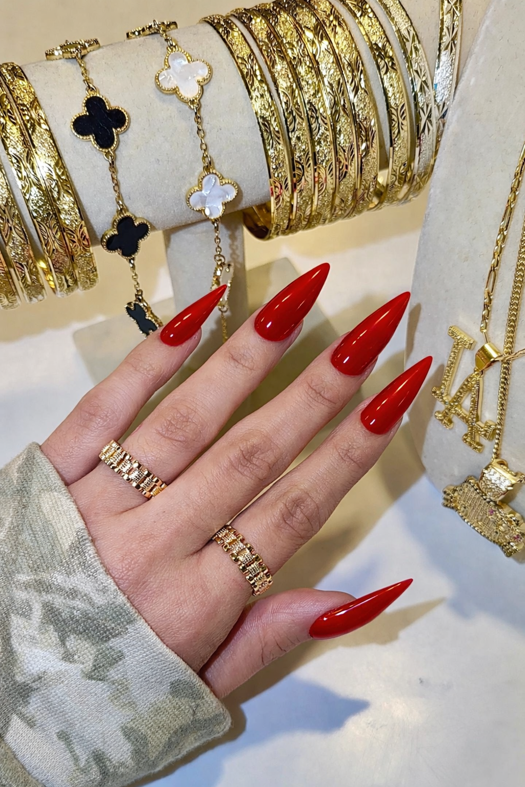 Gold Rolex ring