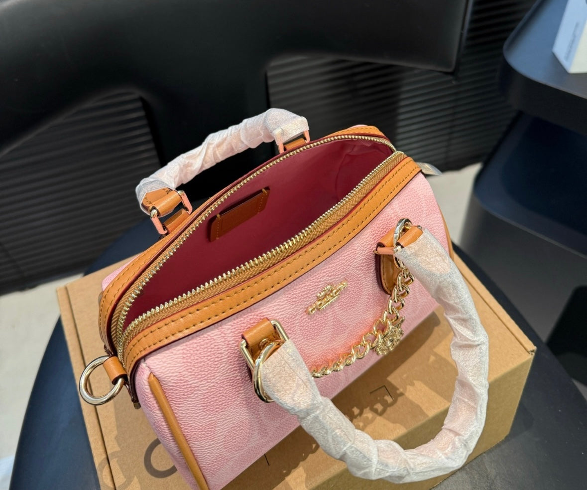 Pink coach bag